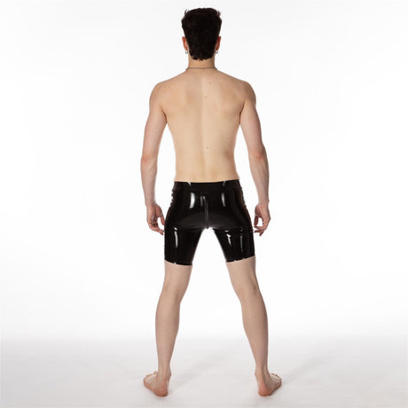 Rubber Fly Access Shorts // Made to order from REGULATION.