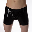 Rubber Trunk Shorts, Codpiece and Rear Zip from REGULATION.