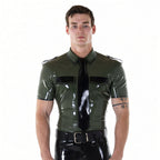 Rubber Uniform Shirt // Made to Order from REGULATION.