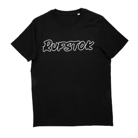 Rufstok Outline Logo Cotton T-Shirt from Rufstok.