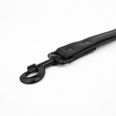 Short Leash, Leather, Black/Black from REGULATION.