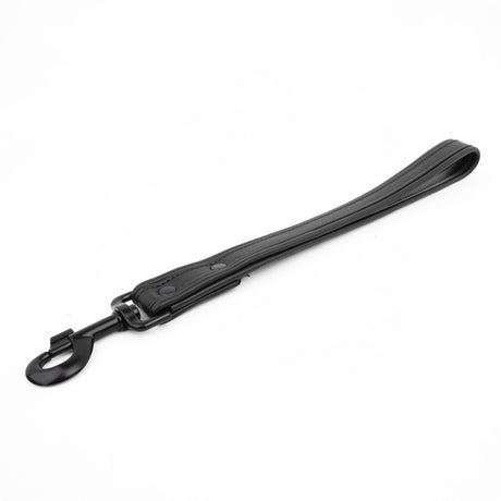 Short Leash, Leather, Black/Black from REGULATION.
