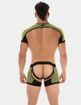 Shoulder Harness Ribo, Neon Yellow/Black from Barcode Berlin.