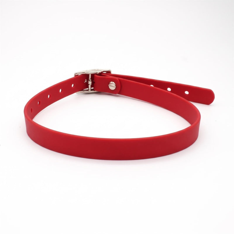 Silencilicone Gag Strap, Red