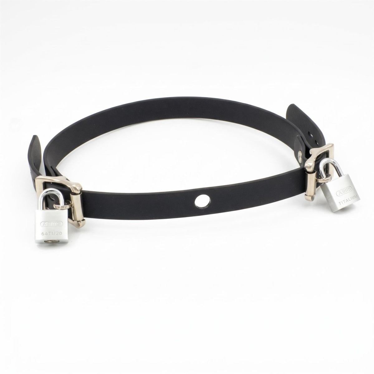 Silencilicone Symmetrical Lockable Gag Strap, Black from Silencilicone.