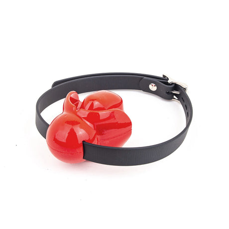 Silencilicone Ultra Restrictive Ball Gag with Leather Strap from Silencilicone.