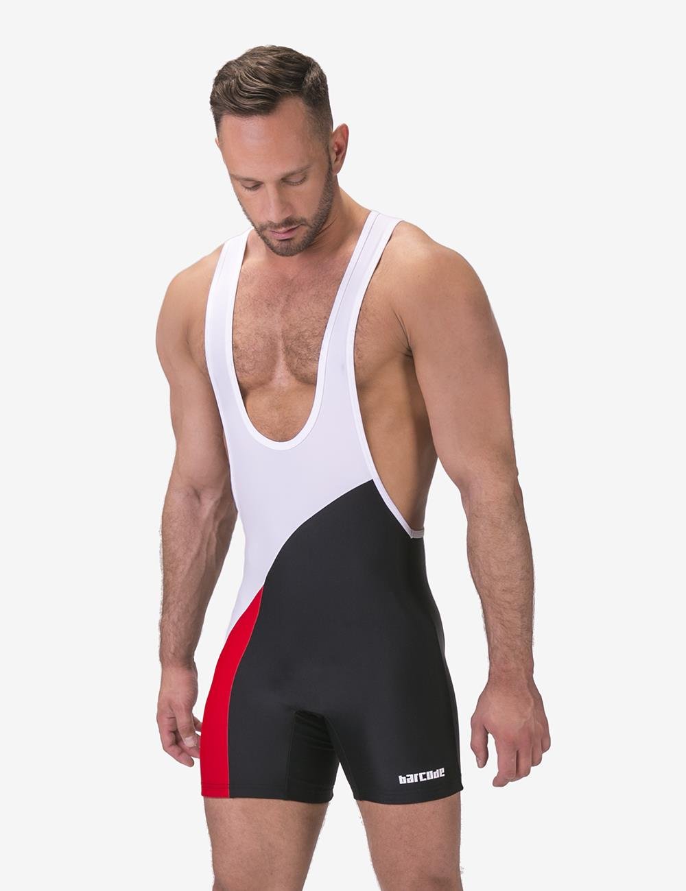 Singlet Luckenwalde, White/Red/Black from Barcode Berlin.