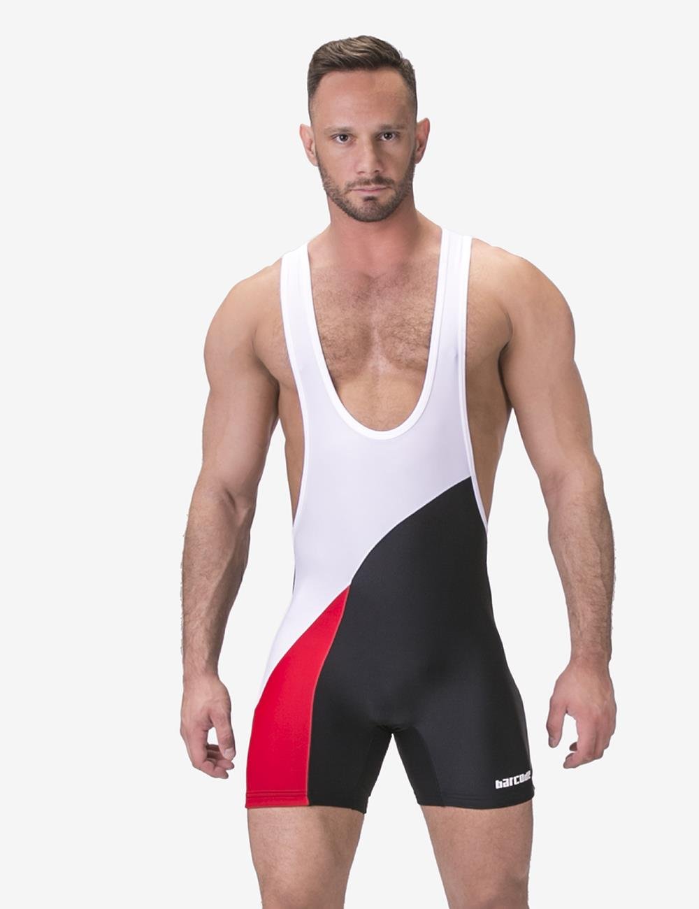 Singlet Luckenwalde, White/Red/Black from Barcode Berlin.