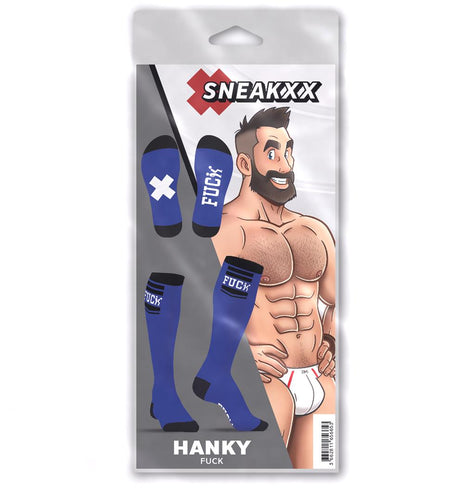 SNEAKXX "Fuck" Football Socks from SneakXX.