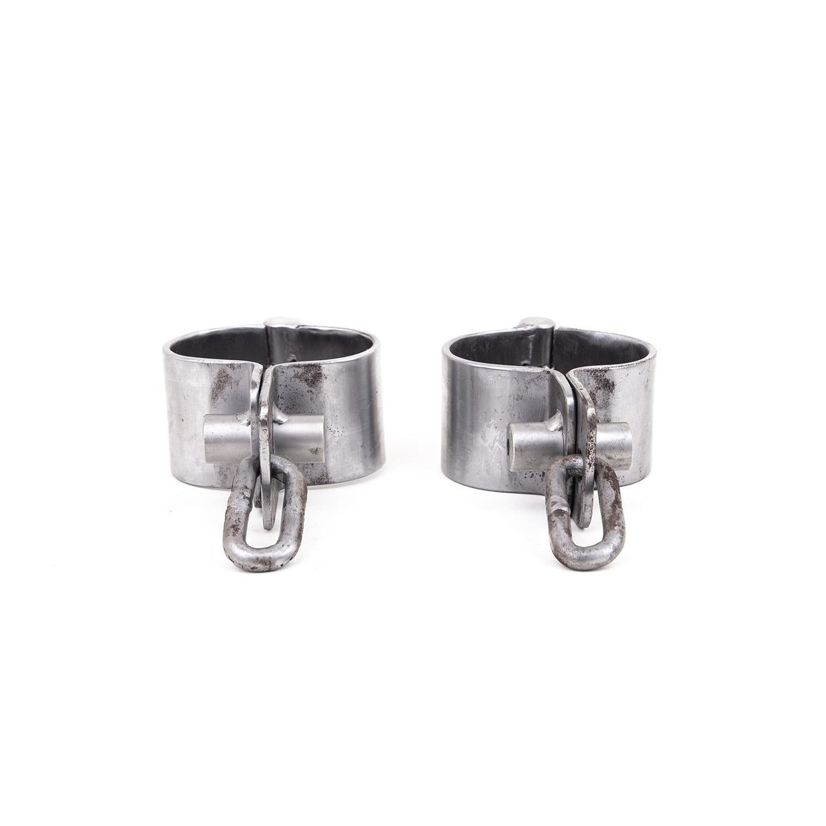 Metal Wrist Manacles - Detached Pair | Dark Forge – REGULATION