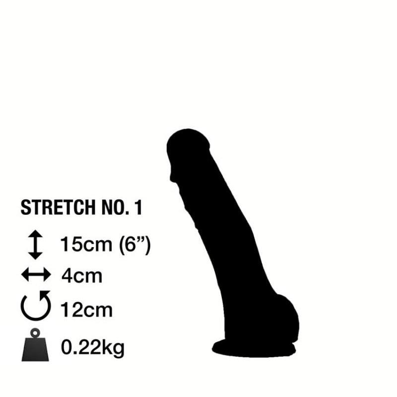 Stretch, Premium Silicone Red Dildo from Fist.