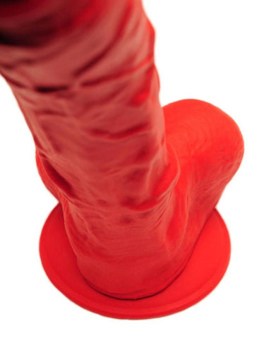 Stretch, Premium Silicone Red Dildo from Fist.