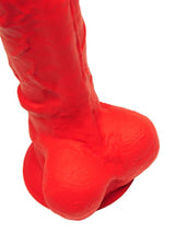 Stretch, Premium Silicone Red Dildo from Fist.