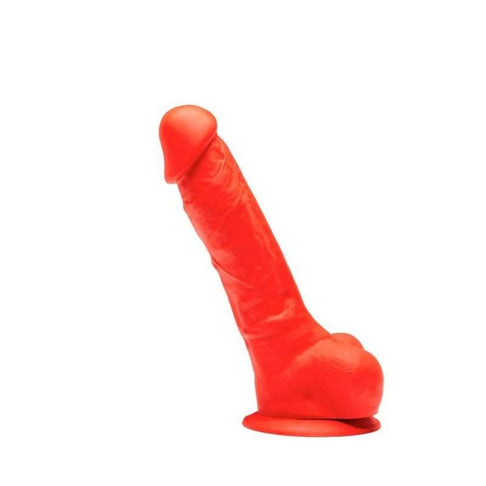 Stretch, Premium Silicone Red Dildo from Fist.