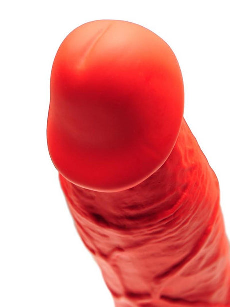 Stretch, Premium Silicone Red Dildo from Fist.