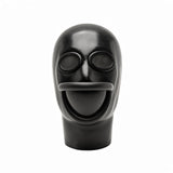 Masque d'urinoir en caoutchouc, noir, taille 41