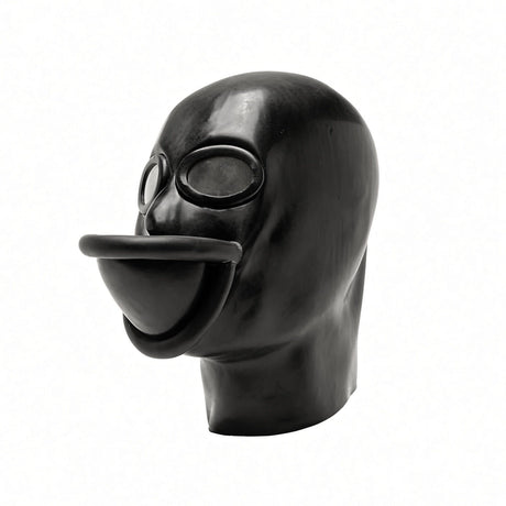 Studio Gum Heavy Rubber Urinal Mask, Black, Size 41 from Studio Gum.
