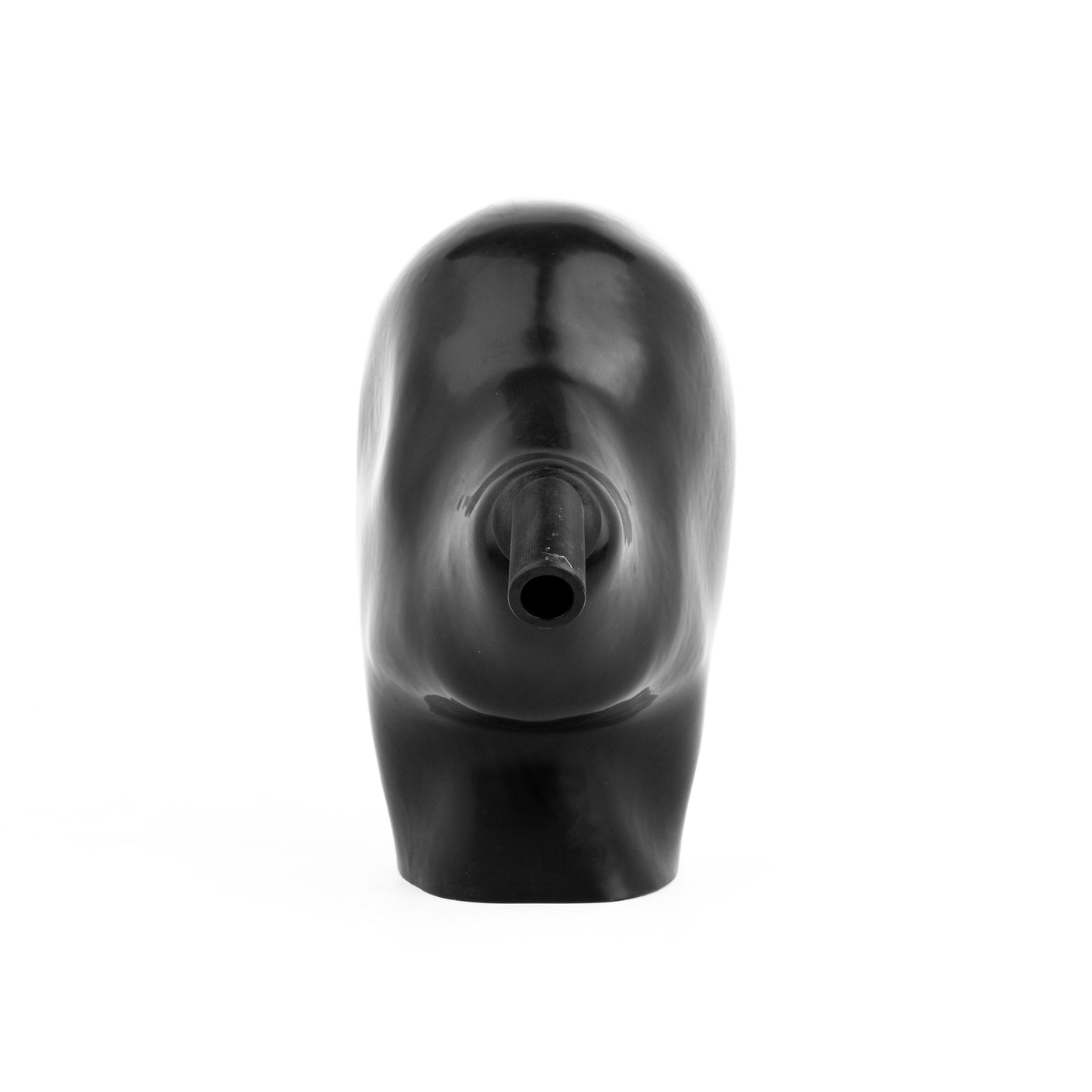 Studio Gum Heavy Rubber Anaesthesia Mask, Black, No Eyes, Size 41