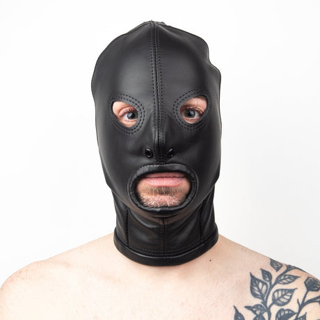 Tight Leather Hood from Fetters.