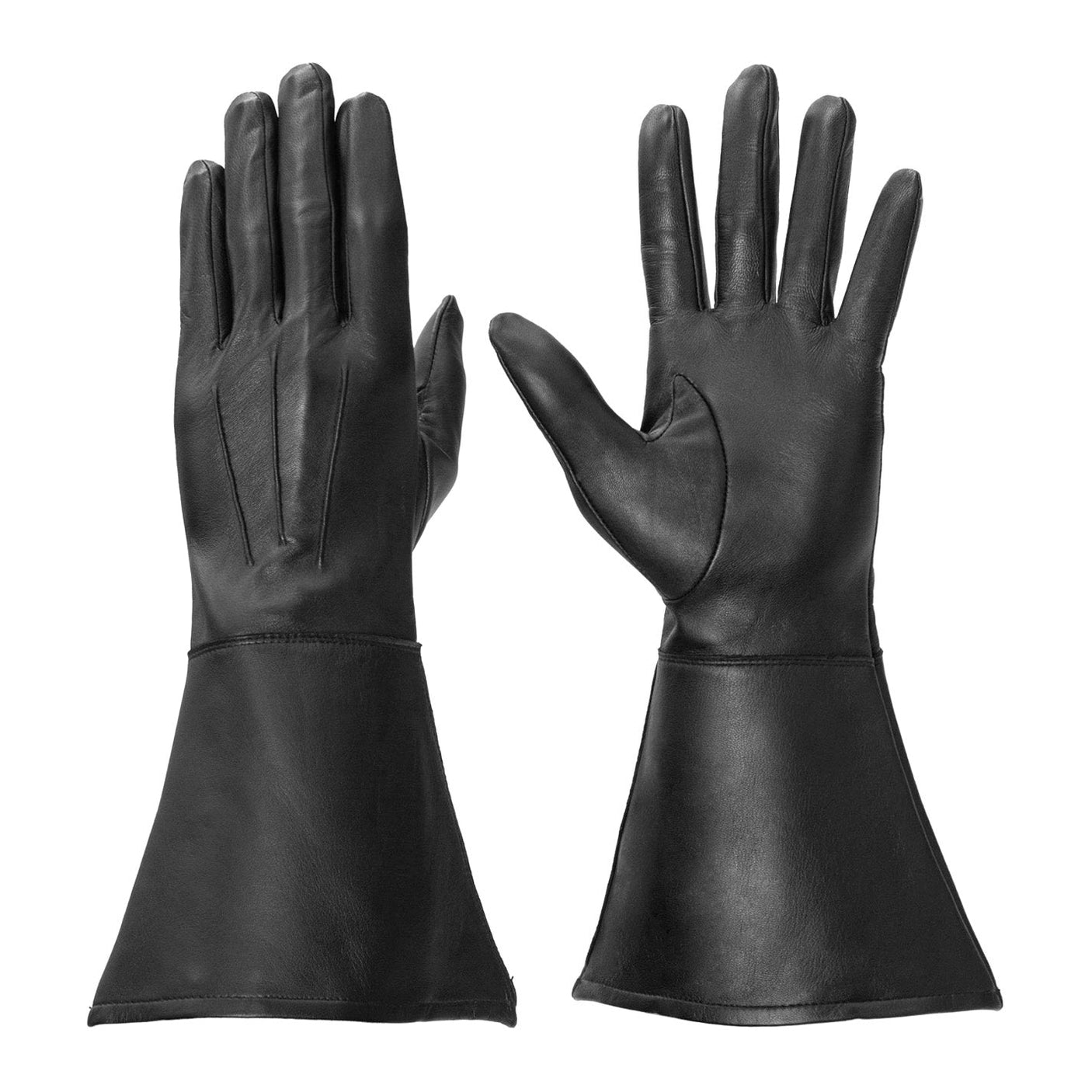 Ultra Enforcer, Lined Leather Gauntlet Gloves, Ultra Thin from Tough Gloves.
