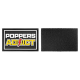 Velcro Fetish Tag, POPPERS ADDICT from Fuck & Fist.
