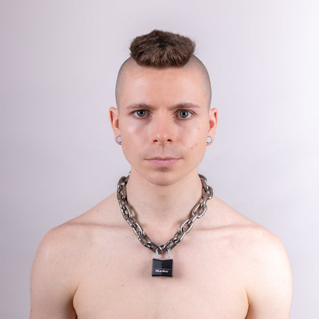 6mm Stainless Steel Chain Collar from REGULATION Custom.