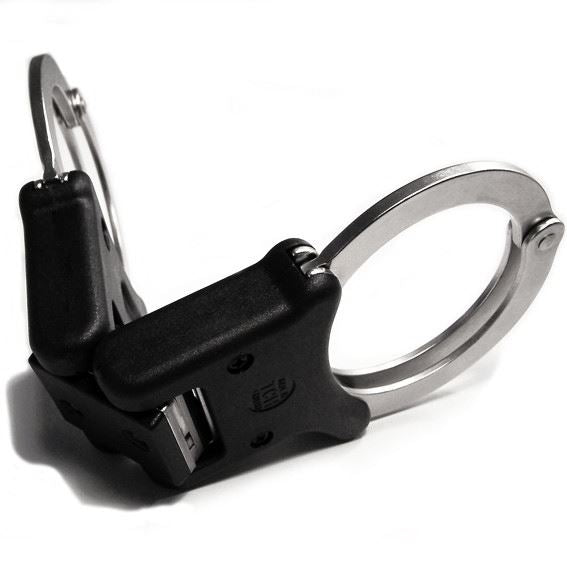 850 Folding Steel Handcuffs from TCH UK.