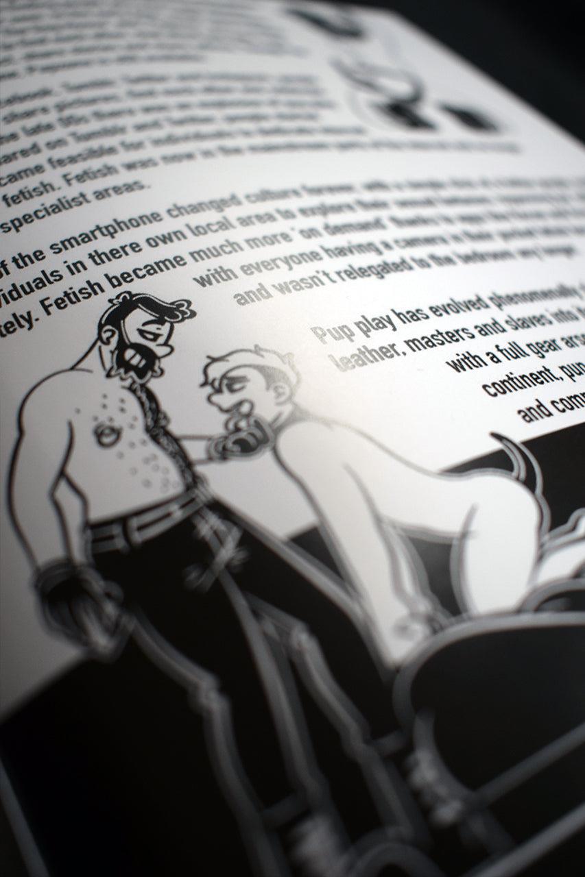 A Brief History of Puppy Play, A5 Zine from James Newland Illustration.