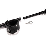 Adjustable Metal Bondage Stocks from SM Domain.
