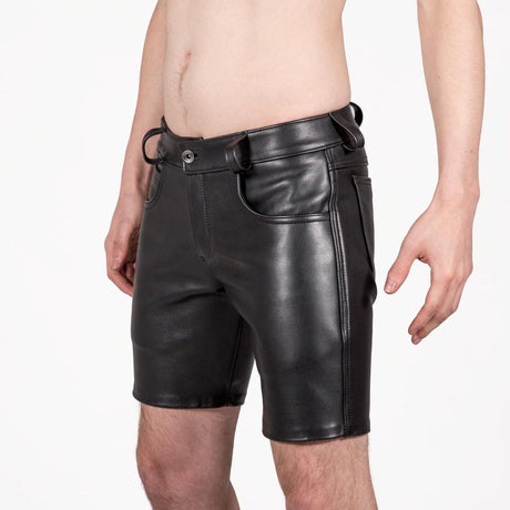 Aubrac Leather Shorts // Made to Order from Rufstok.