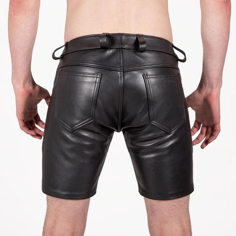 Aubrac Leather Shorts // Made to Order from Rufstok.