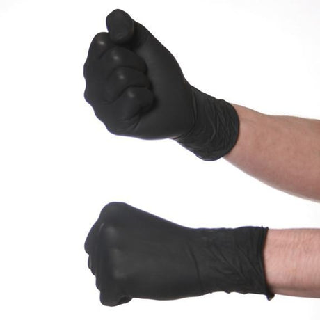 Black Nitrile Gloves, Disposible, Box of 100 from REGULATION.