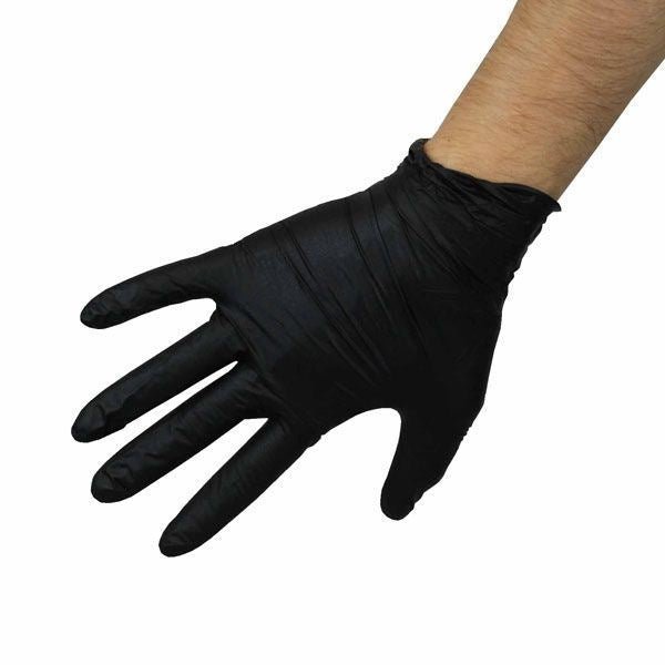 Black Nitrile Gloves, Disposible, Box of 100 from REGULATION.