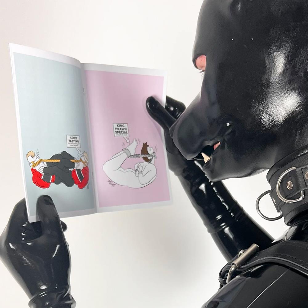 Bondage Concepts VOL 3 (A5 Zine) from James Newland Illustration.