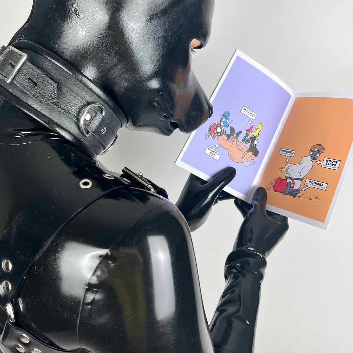 Bondage Concepts volume 4 (A5 Zine) from James Newland Illustration.