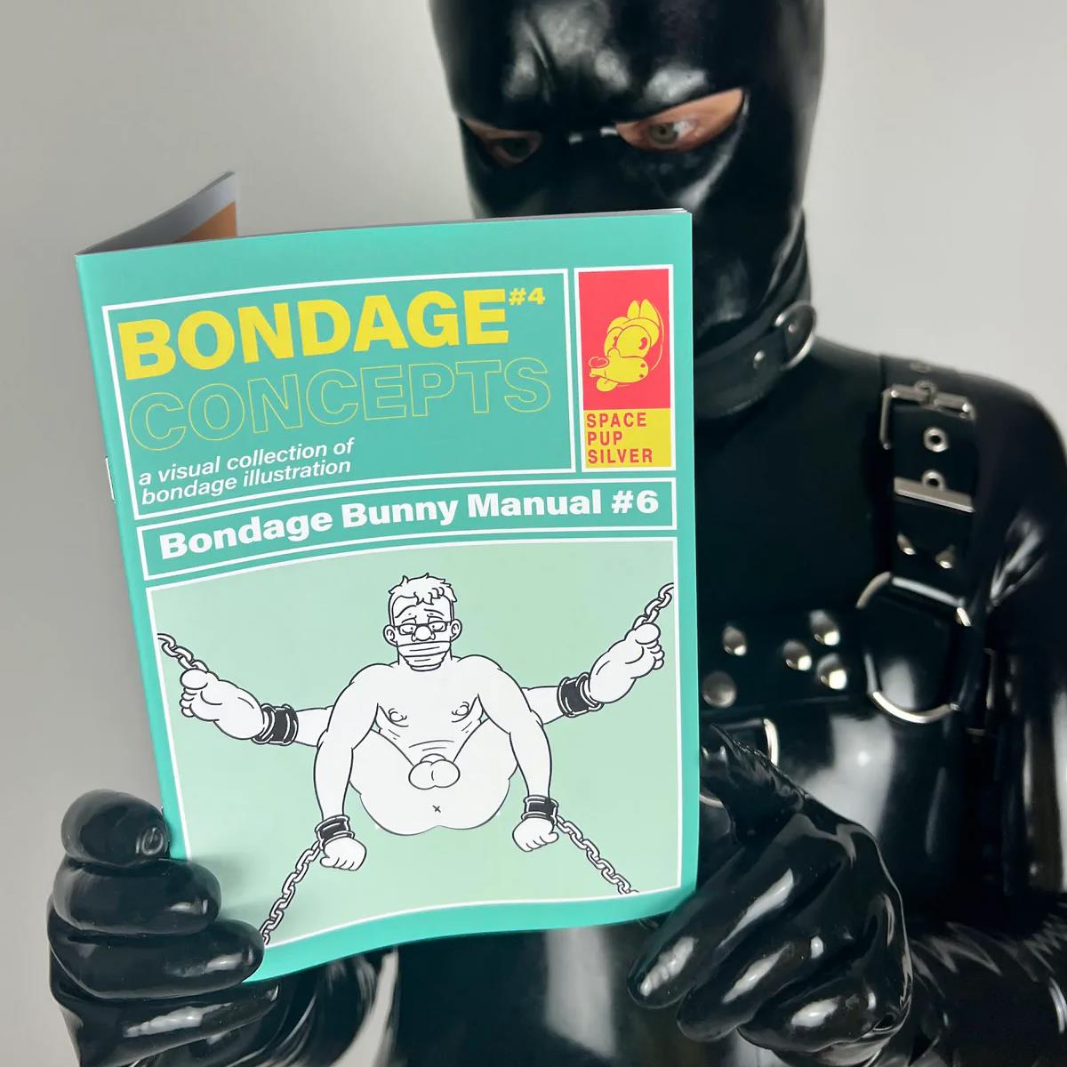 Bondage Concepts volume 4 (A5 Zine) from James Newland Illustration.