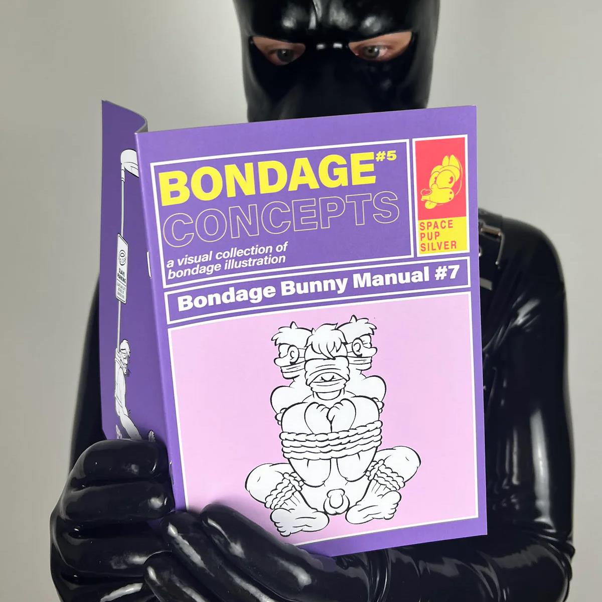 Bondage Concepts volume 5 (A5 Zine) from James Newland Illustration.