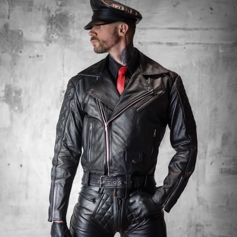 BOXER Berlin 101 Leather Biker Jacket | Boxer Barcelona – REGULATION