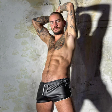 BOXER New Gen Sexy Shorts, Black/White from Boxer Barcelona.