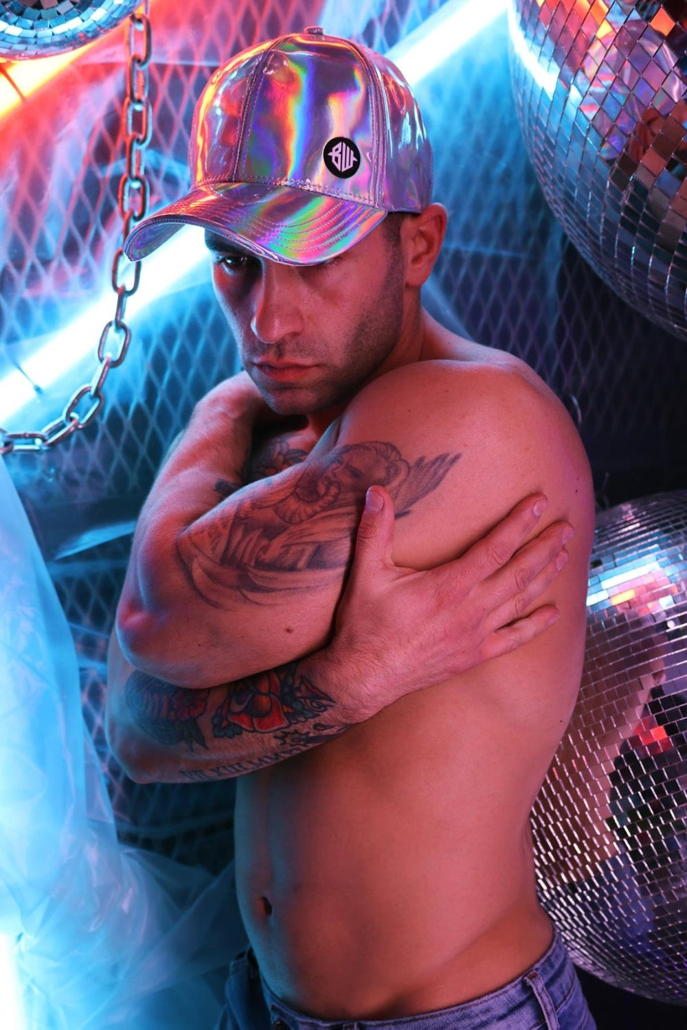 Breedwell Cyber Holo Hat, Silver from Breedwell.