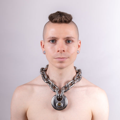 Build It // 10mm Stainless Steel Chain Collar from REGULATION.