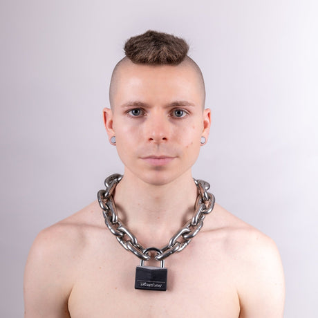 Build It // 10mm Stainless Steel Chain Collar from REGULATION.