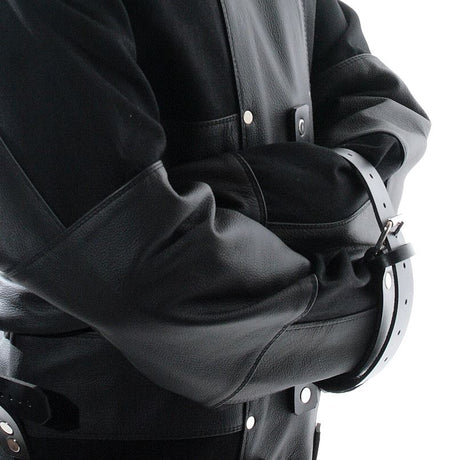 Canvas and Leather Straitjacket // Made to order from Fetters.