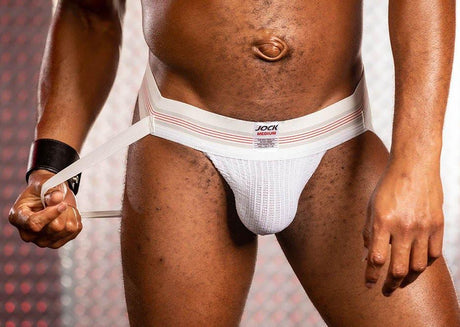 Classic Jock 2" White from Mr S Leather.