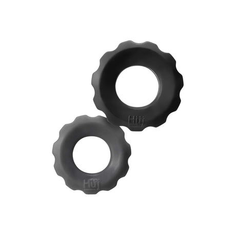 COG, 2 Pack Cockring, Tar/Stone from HunkyJunk.