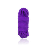 Cotton Bondage Rope Purple - 10m from SM Domain.