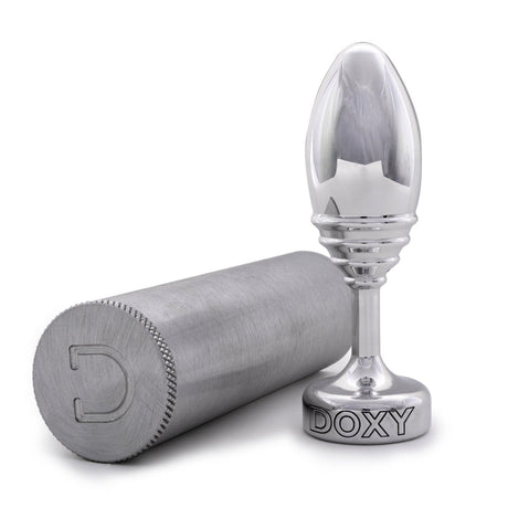 Doxy Metal Butt Plug - Ribbed from Doxy.