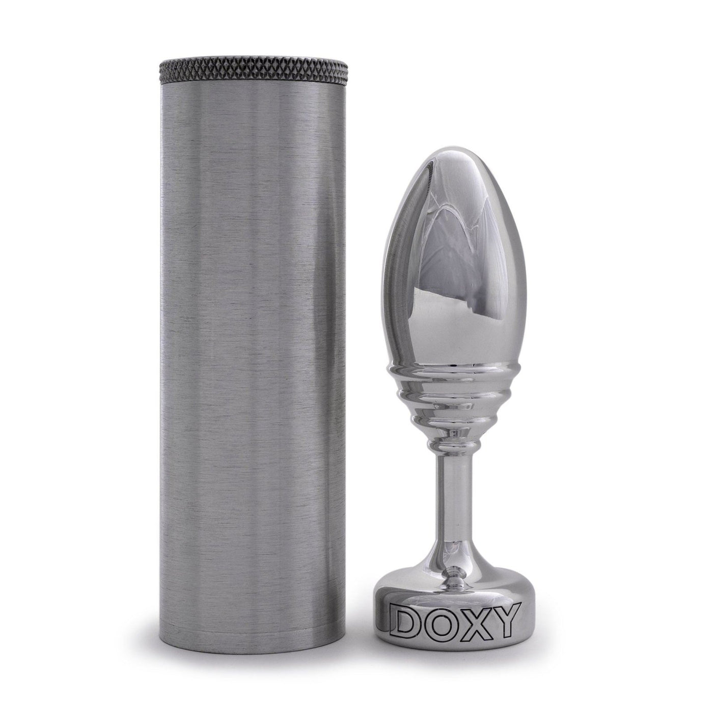 Doxy Metal Butt Plug - Ribbed from Doxy.