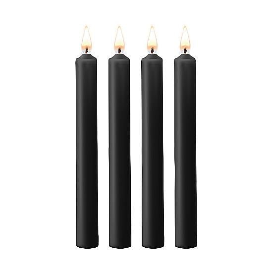 Dripping Paraffin Wax Candles, Black from Ouch!.