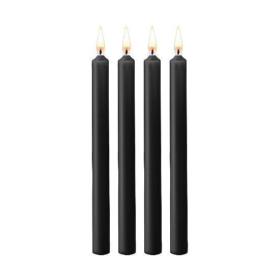 Dripping Paraffin Wax Candles, Black from Ouch!.